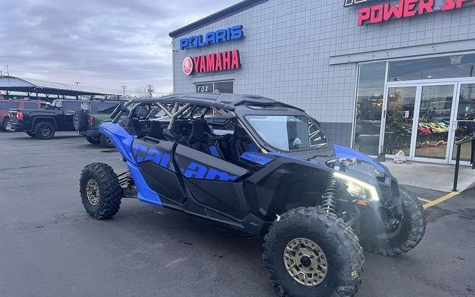 2024 Can-Am® Maverick X3 MAX X rs Turbo RR with Smart-Shox Dazzling Blue & Carbon Black