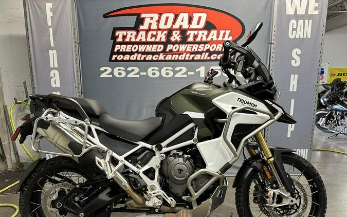 2023 Triumph Tiger 1200 Rally Explorer Matte Khaki Green