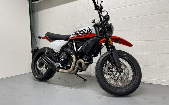 2023 Ducati Scrambler Urban Motard Star White Silk and Ducati GP ’19 Red