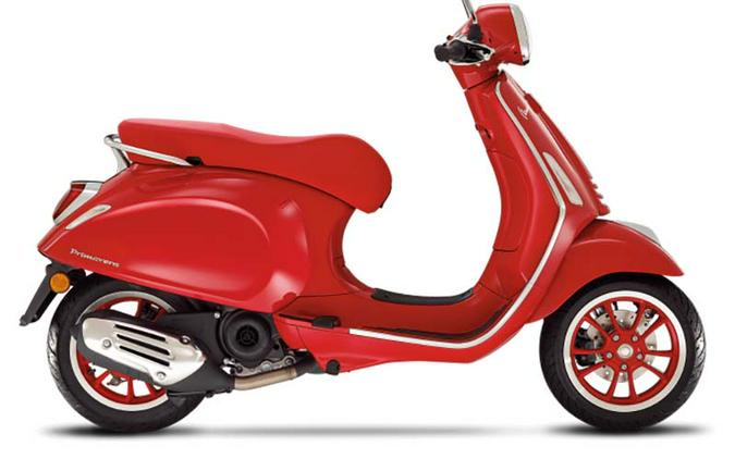 2025 Vespa Primavera 50 Red