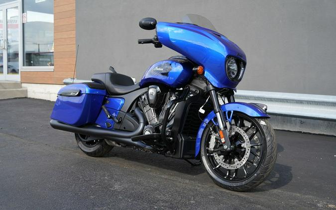 2026 Indian Motorcycle® Chieftain® PowerPlus Dark Horse® 112 w/PowerBand Deep Blue Metallic