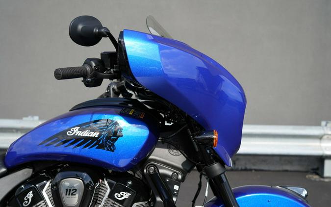 2026 Indian Motorcycle® Chieftain® PowerPlus Dark Horse® 112 w/PowerBand Deep Blue Metallic