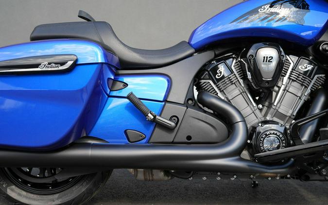 2026 Indian Motorcycle Chieftain PowerPlus Dark Horse 112 w/PowerBand Deep Blue Metallic