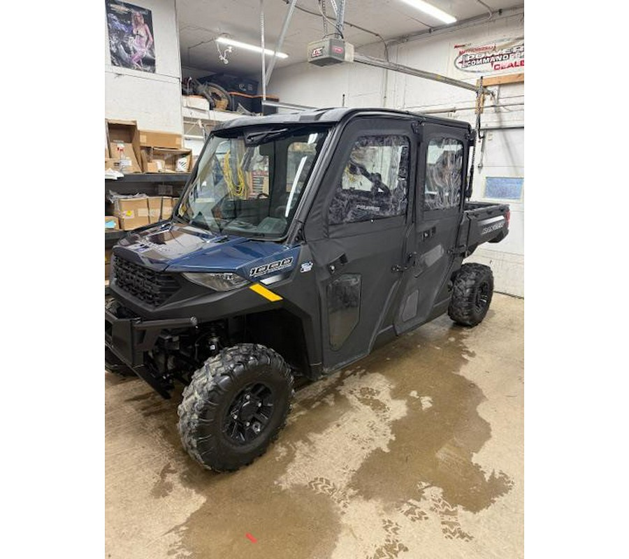 2021 Polaris RANGER CREW 1000 Premium Steel Blue Metallic