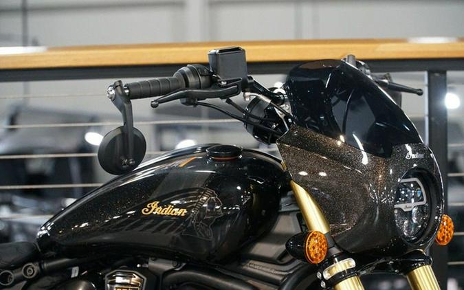 2026 Indian 101 Scout Black Crystal With Super Graphite
