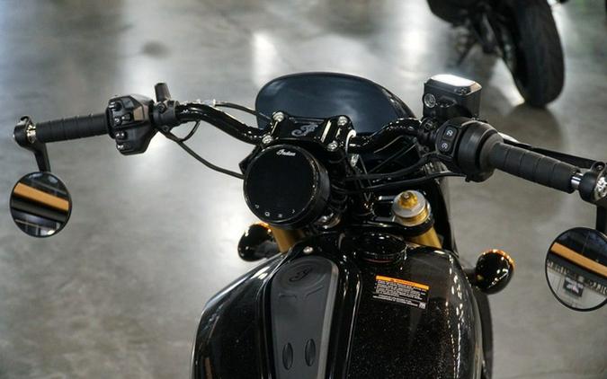 2026 Indian 101 Scout Black Crystal With Super Graphite