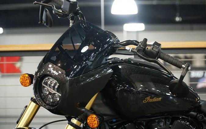 2026 Indian 101 Scout Black Crystal With Super Graphite
