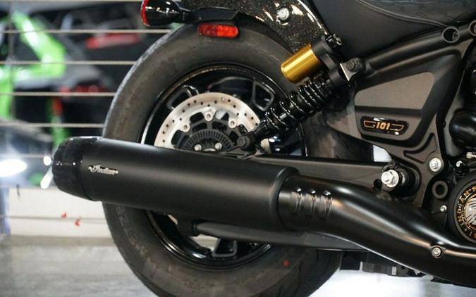 2026 Indian 101 Scout Black Crystal With Super Graphite