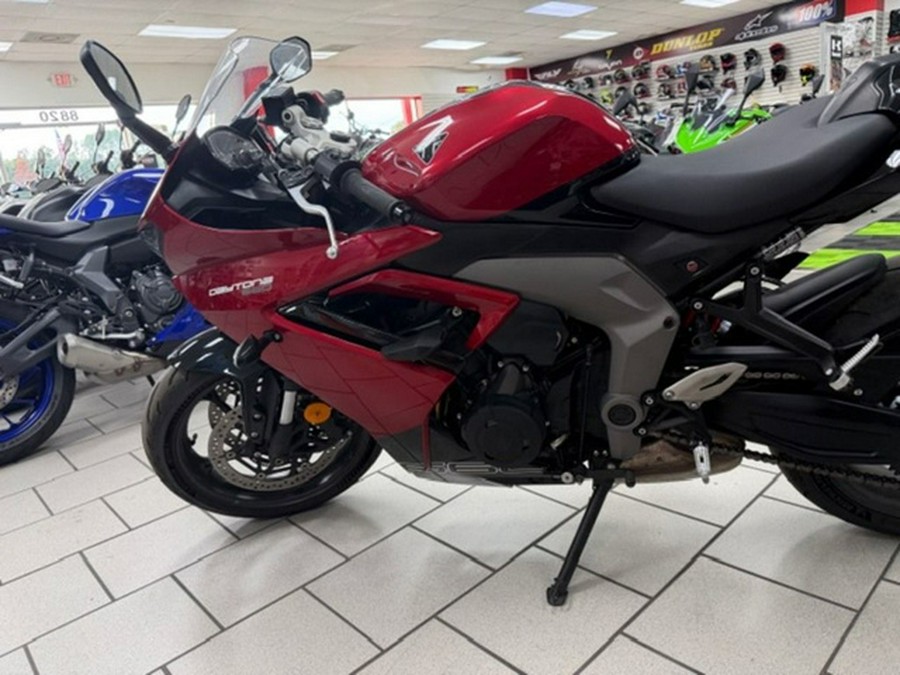 2025 Triumph Daytona 660 Carnival Red/Sapphire Black 660
