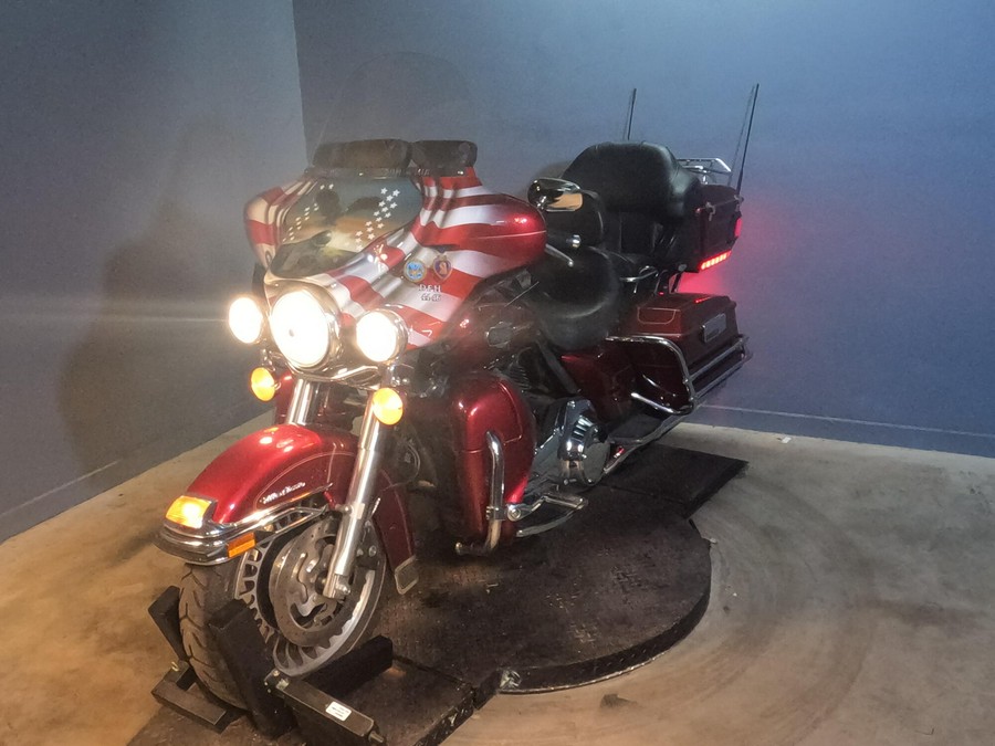 2009 Harley-Davidson Electra Glide Ultra Classic Red Hot Sunglo