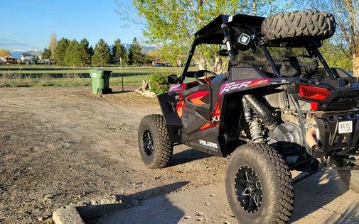 2018 Polaris® RZR XP® Turbo EPS FOX Edition Matte Sunset Red