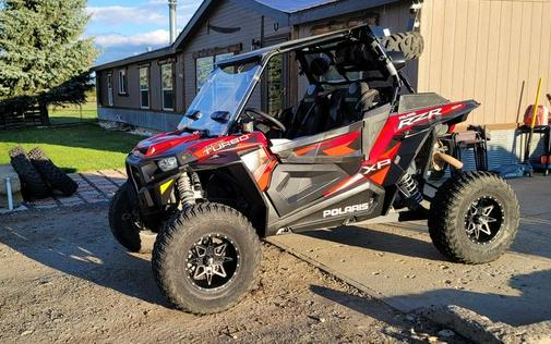 2018 Polaris® RZR XP® Turbo EPS FOX Edition Matte Sunset Red