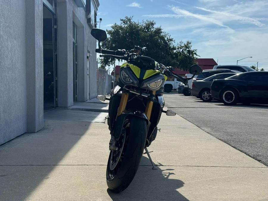 2026 Triumph Speed Triple 1200 RX Triumph Performance Yellow
