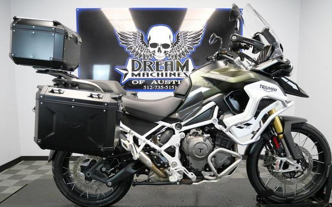 2023 Triumph Tiger 1200 Rally Pro Matte Khaki Green
