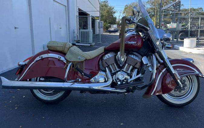 2014 Indian Motorcycle® Chief® Vintage Indian Motorcycle® Red