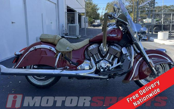 2014 Indian Motorcycle® Chief® Vintage Indian Motorcycle® Red