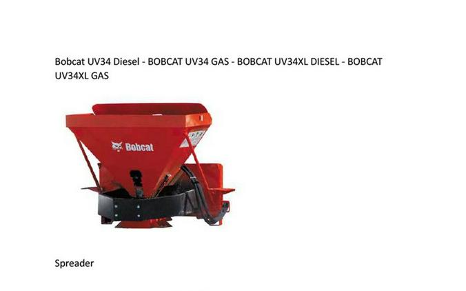 2024 Bobcat Bobcat UV34XL (Gas) Utility Vehicle