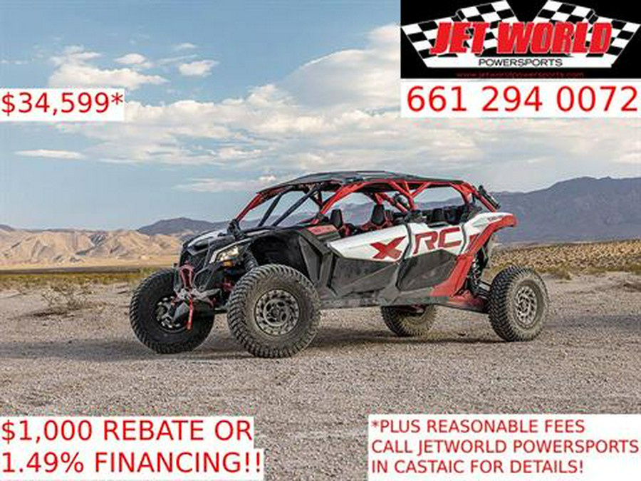 2024 Can-Am Maverick X3 MAX X RC Turbo RR