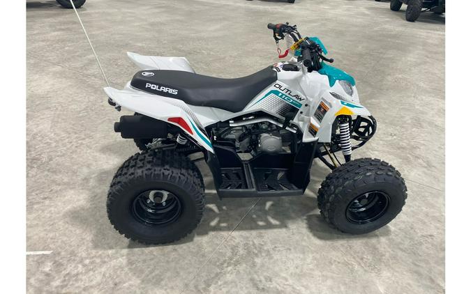 2024 Polaris Industries ATV-24,OTLW 110,WHT/RAD GRN