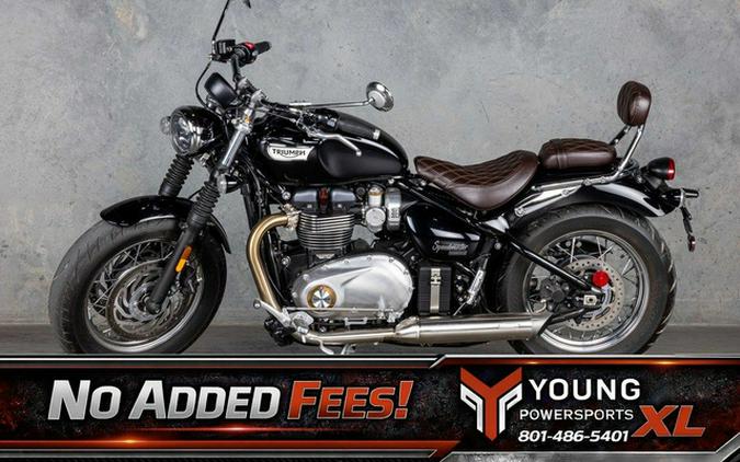2020 Triumph Bonneville Speedmaster Jet Black Base