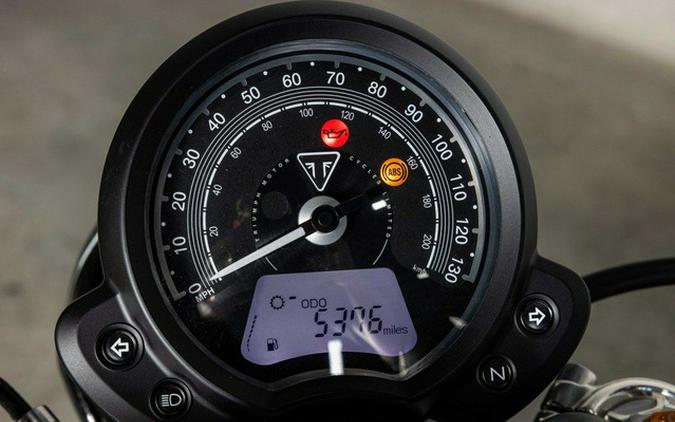 2020 Triumph Bonneville Speedmaster Jet Black Base