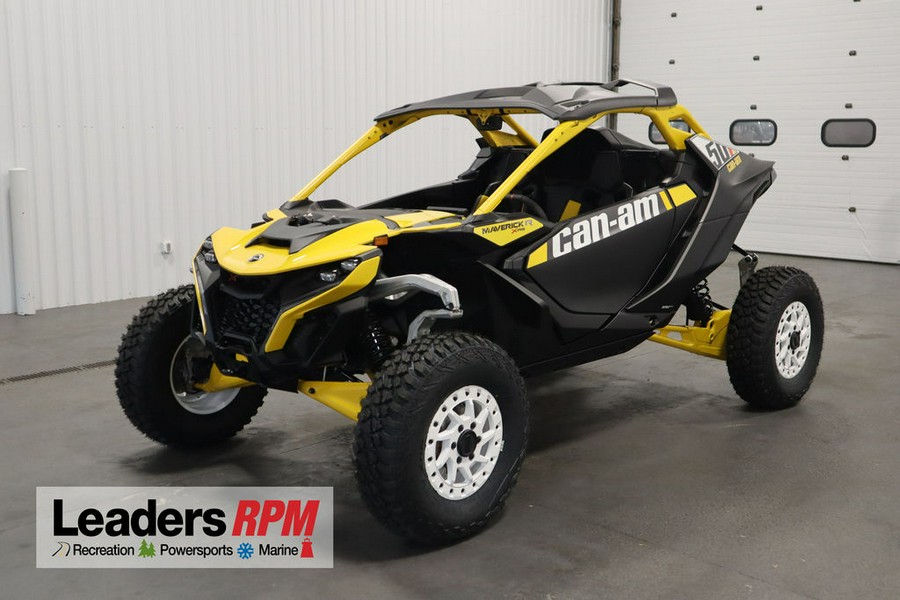 2024 Can-Am® Maverick R X RS Carbon Black & Neo Yellow