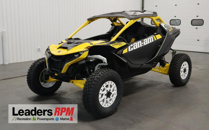 2024 Can-Am® Maverick R X RS Carbon Black & Neo Yellow