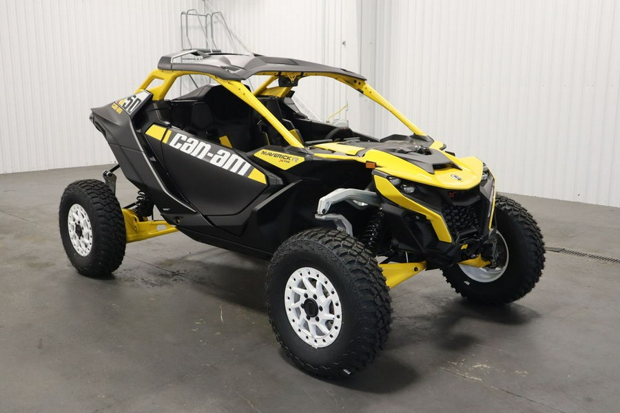 2024 Can-Am® Maverick R X RS Carbon Black & Neo Yellow