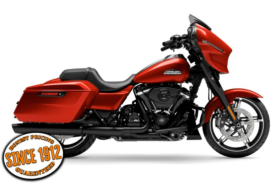 2024 Harley-Davidson Street Glide® Whiskey Fire - Black Finish