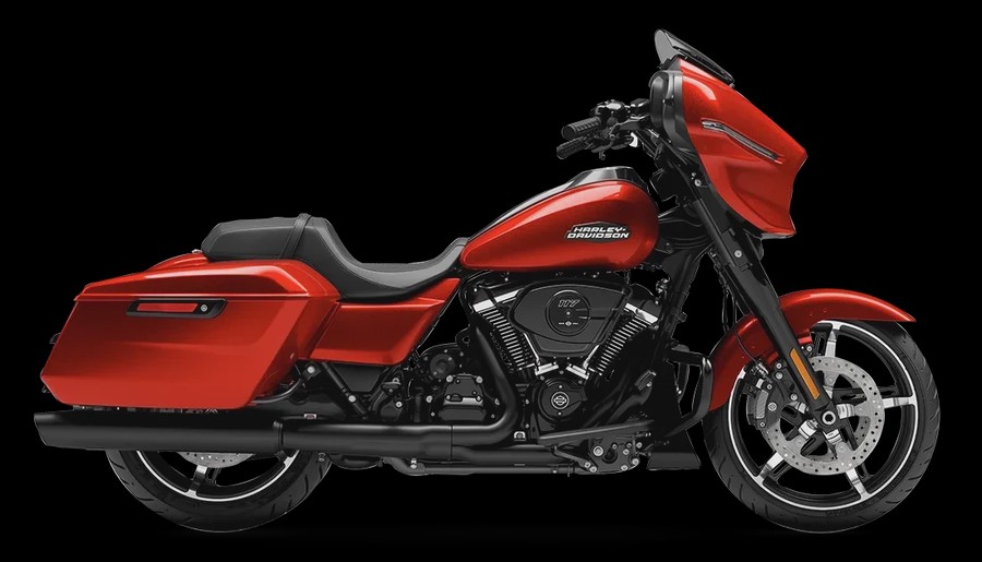 2024 Harley-Davidson Street Glide® Whiskey Fire - Black Finish