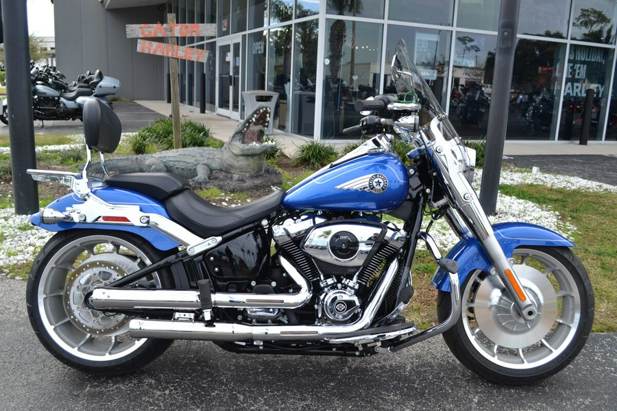 2025 Harley-Davidson® Fat Boy® Blue Burst - FLFB