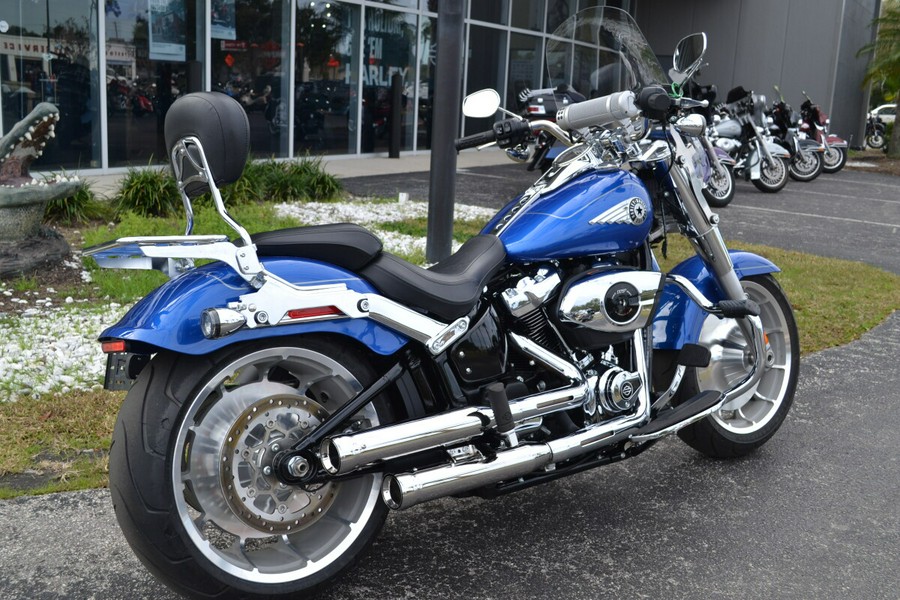 2025 Harley-Davidson® Fat Boy® Blue Burst - FLFB