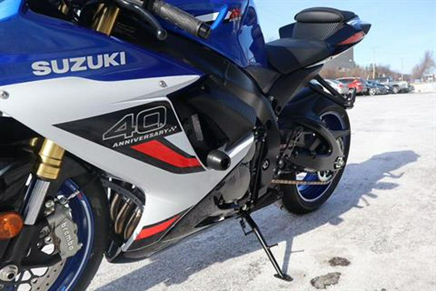 2026 Suzuki GSX-R750Z 40th Anniversary Edition