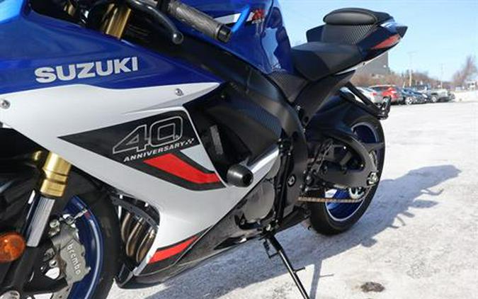 2026 Suzuki GSX-R750Z 40th Anniversary Edition