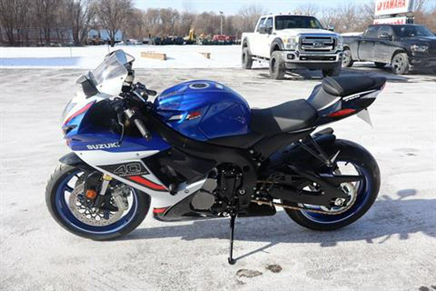 2026 Suzuki GSX-R750Z 40th Anniversary Edition