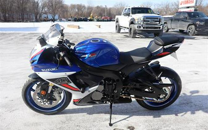 2026 Suzuki GSX-R750Z 40th Anniversary Edition