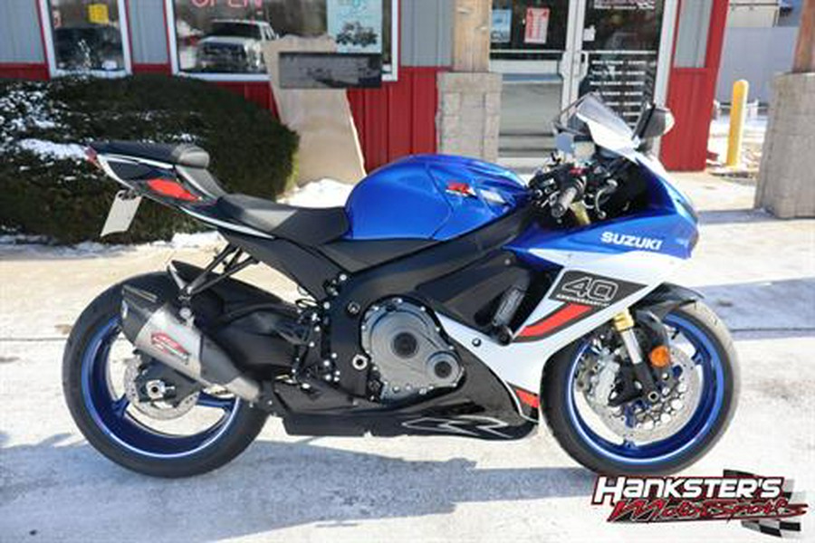 2026 Suzuki GSX-R750Z 40th Anniversary Edition