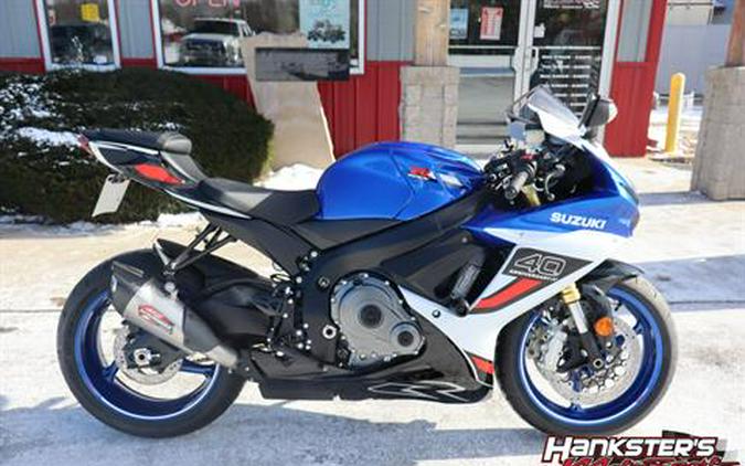 2026 Suzuki GSX-R750Z 40th Anniversary Edition
