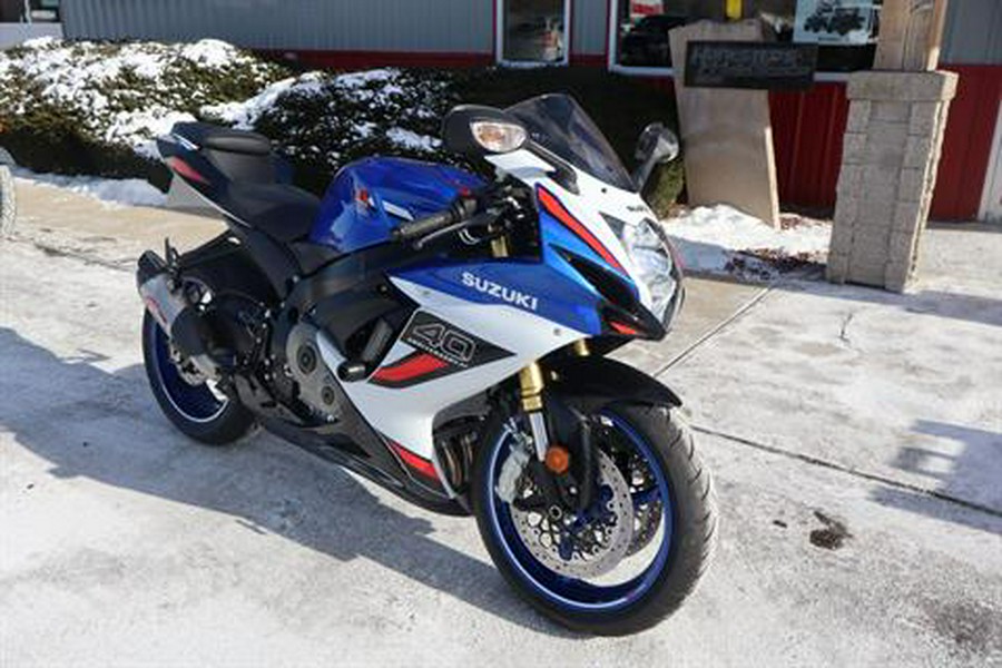 2026 Suzuki GSX-R750Z 40th Anniversary Edition