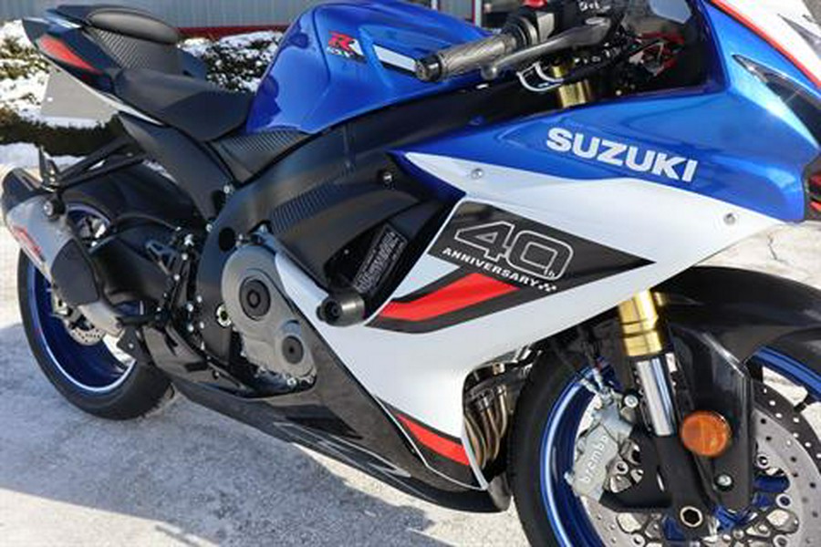 2026 Suzuki GSX-R750Z 40th Anniversary Edition