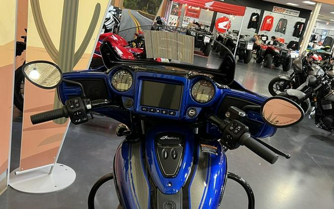 2026 Indian Chieftain Dark Horse w/PowerBand Audio Deep Blue Metallic