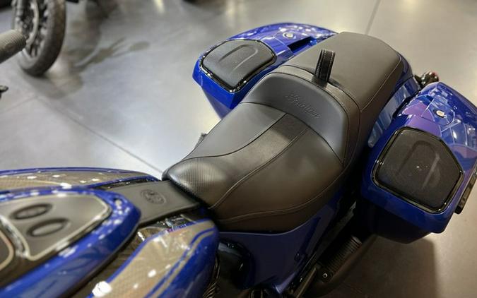 2026 Indian Chieftain Dark Horse w/PowerBand Audio Deep Blue Metallic