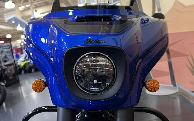 2026 Indian Chieftain Dark Horse w/PowerBand Audio Deep Blue Metallic