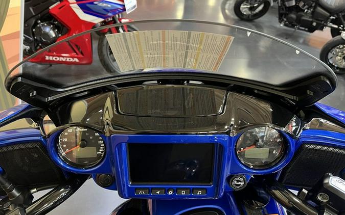 2026 Indian Chieftain Dark Horse w/PowerBand Audio Deep Blue Metallic