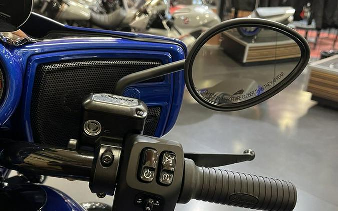 2026 Indian Chieftain Dark Horse w/PowerBand Audio Deep Blue Metallic