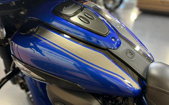 2026 Indian Chieftain Dark Horse w/PowerBand Audio Deep Blue Metallic