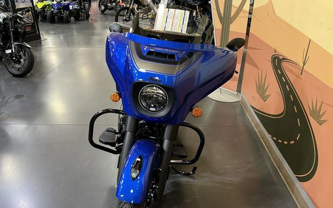 2026 Indian Chieftain Dark Horse w/PowerBand Audio Deep Blue Metallic