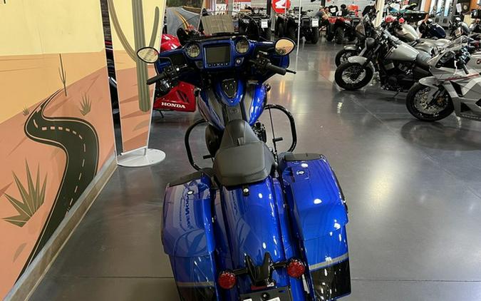 2026 Indian Chieftain Dark Horse w/PowerBand Audio Deep Blue Metallic
