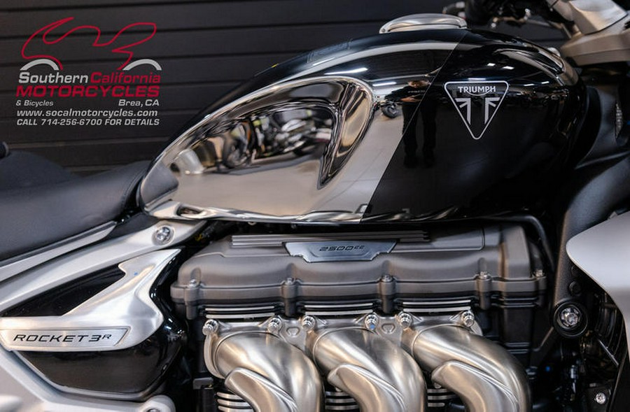 2023 Triumph Rocket 3 R Chrome Edition Jet Black