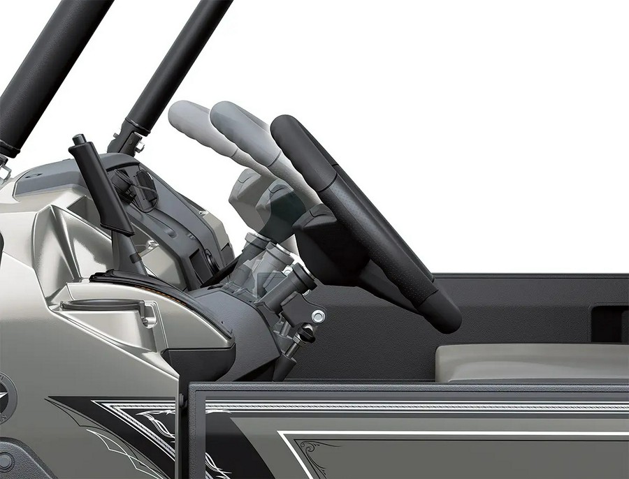 2027 Kawasaki Mule Pro-FXT 1000 LE Ranch Edition Metallic Phantom Silver - 111756